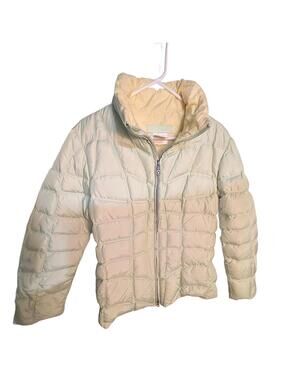 Vintage Mint Green Jet Set Duck Down Puffer Ski Jacket Y2K Made in Italy - Small